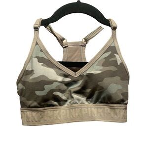 Victoria’s Secret PINK Camouflage Ultimate Lightly Lined Sports Bra Size XS Camo